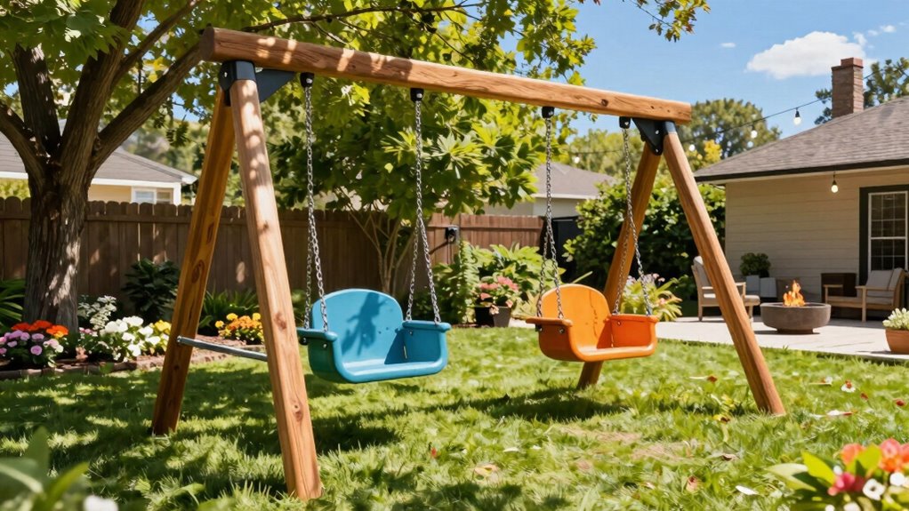 top outdoor swing sets