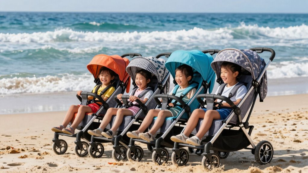 top stroller wagons for beach