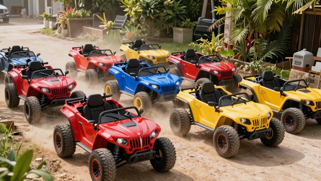 top suspension ride on cars