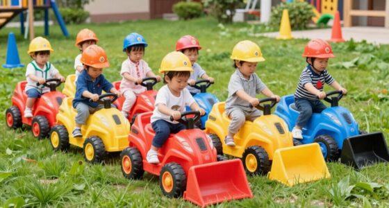 top toddler electric backhoes