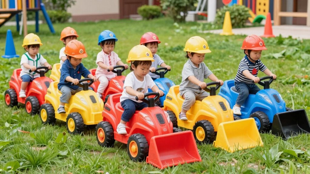 top toddler electric backhoes