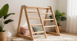 top wooden climbing arches