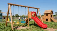 top wooden play structures