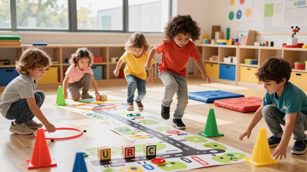 active alphabet learning adventure