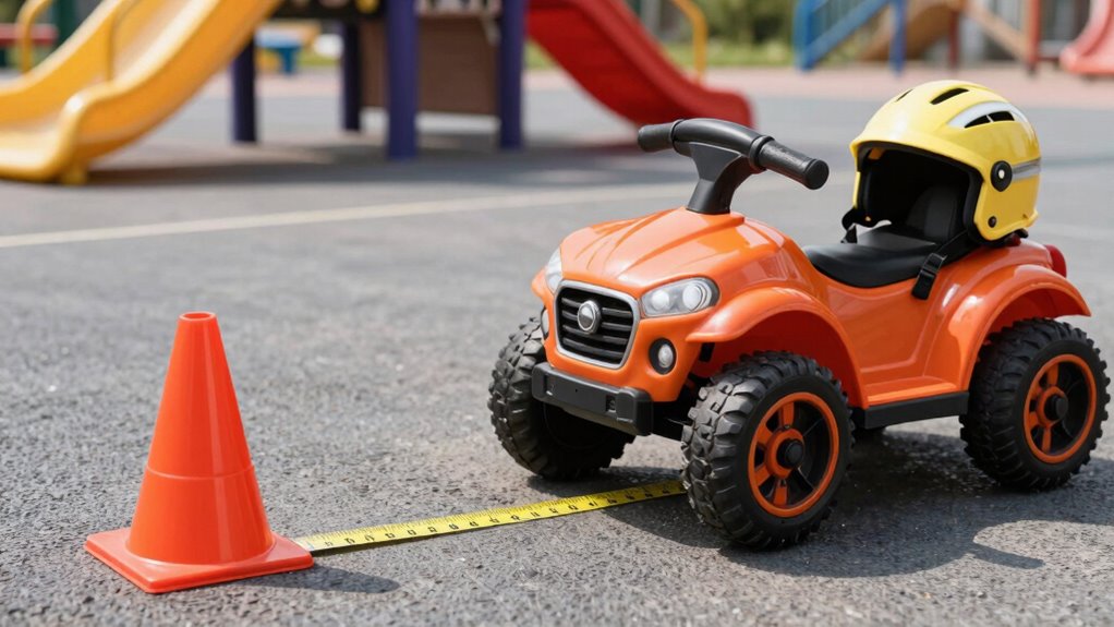 assessing child s vehicle stopping distance