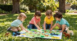 backyard exploration for young children