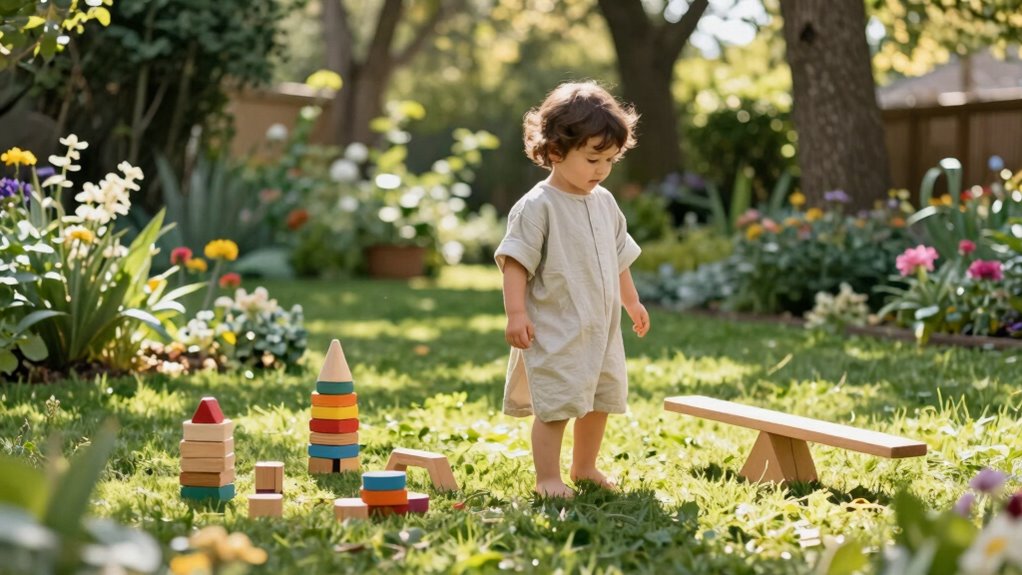 balanced outdoor freedom for children