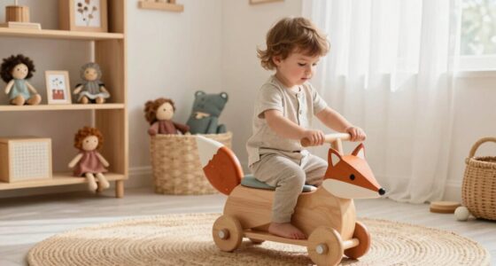 balanced ride on toy use