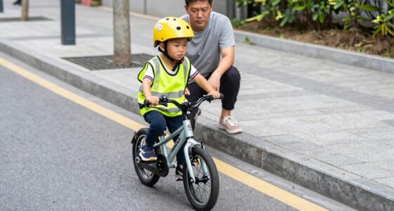 bike safety near curbs