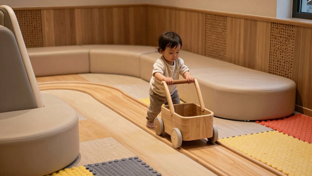 calming sensory exploration routes