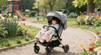 calming stroller wagon walks