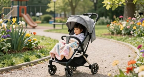 calming stroller wagon walks