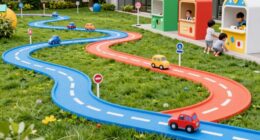 colorful road play surprises