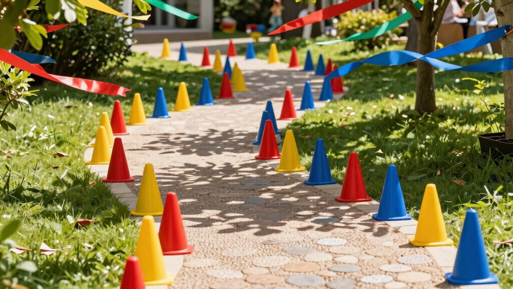 colorful trail activity ideas