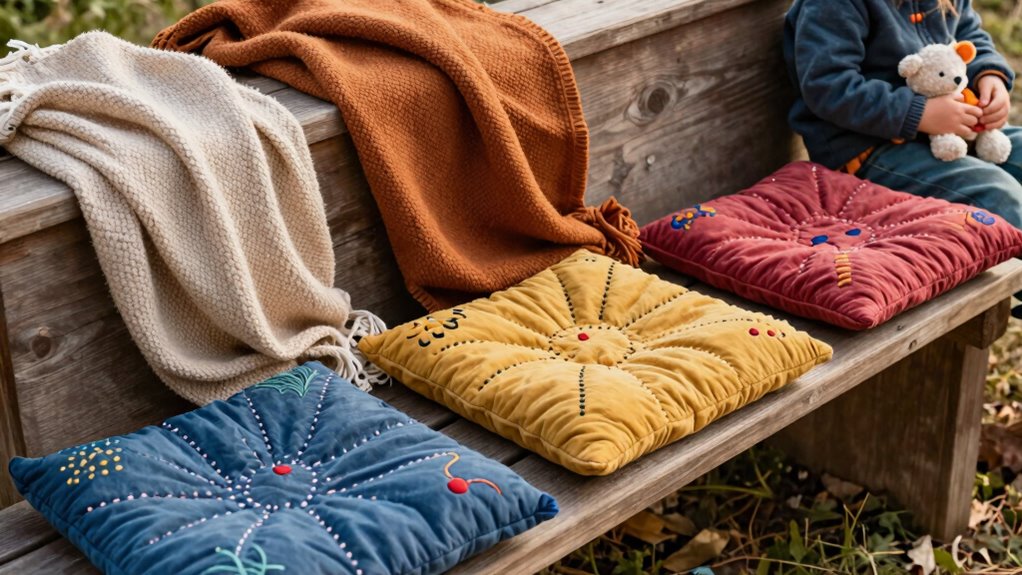 cozy handmade outdoor accessories
