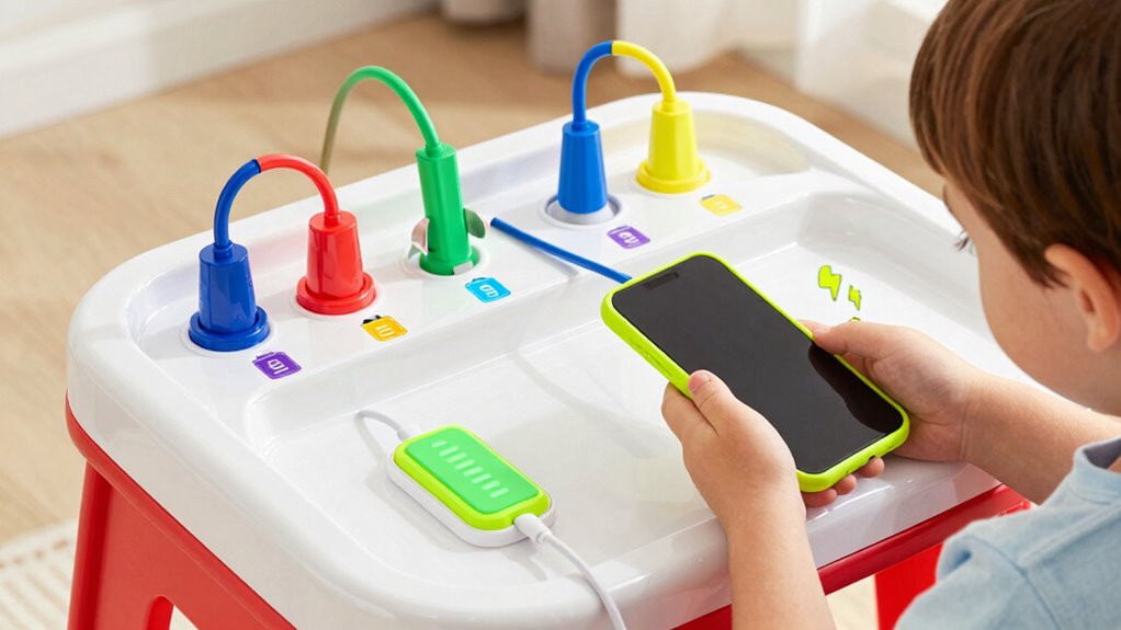 create a pretend charging station