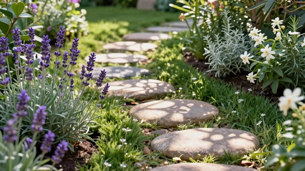 create aromatic sensory walkway
