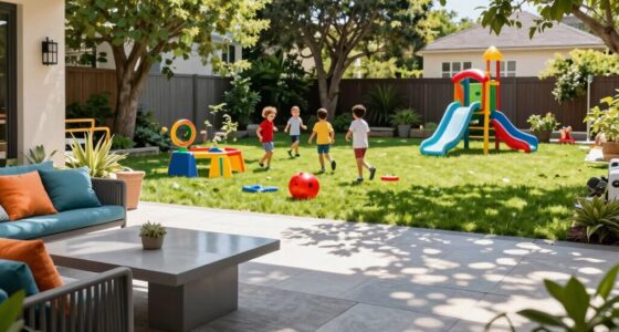 create diverse outdoor play areas