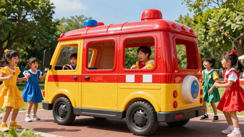 creative emergency vehicle prompts