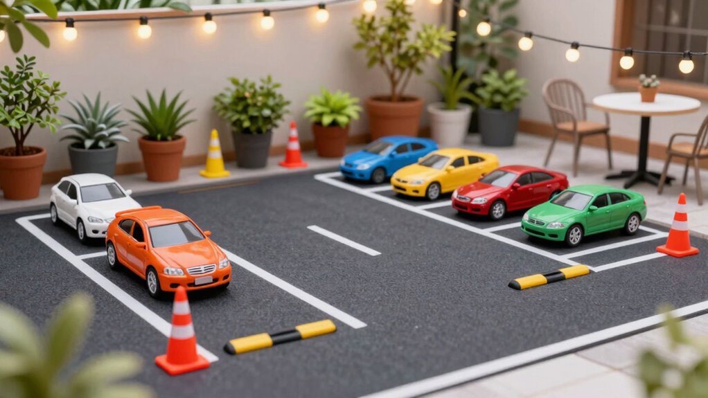 creative safe eco friendly parking play