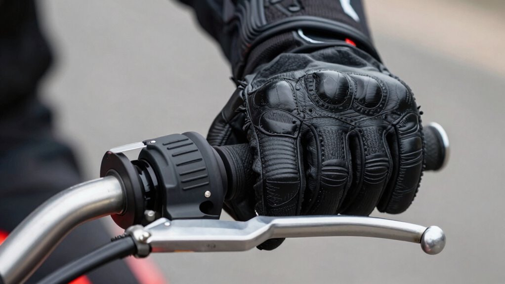 cycle control through tactile gear