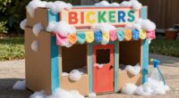 diy cardboard car wash