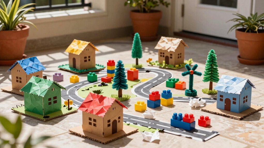 diy outdoor toy city