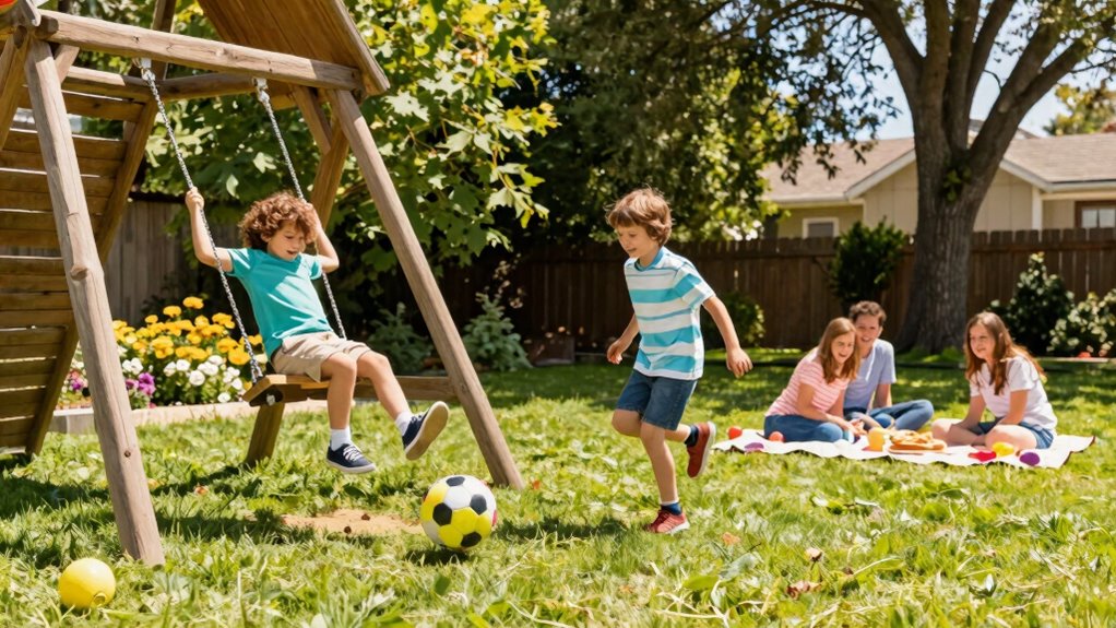 encourage outdoor screen free activities