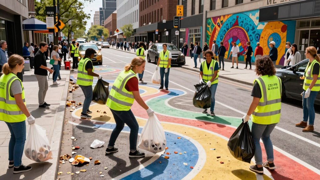 engaging organized recycling challenges