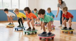 enhances balance and coordination