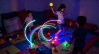 evening indoor sensory play