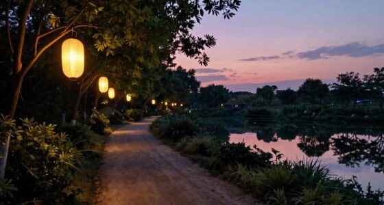 evening lantern outdoor rides
