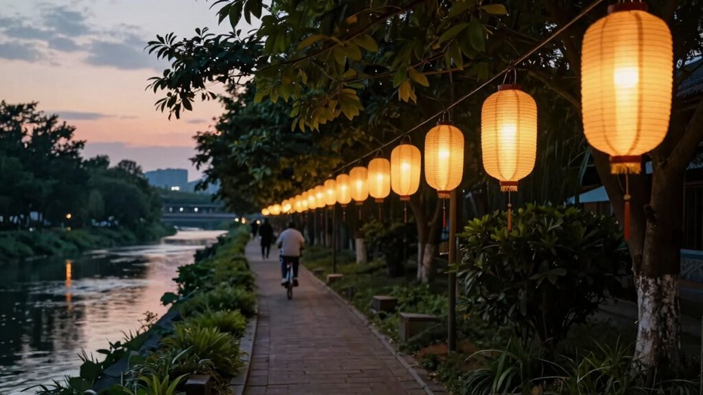 evening lantern scenic safety