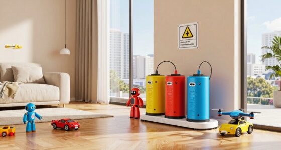 family battery toy charging