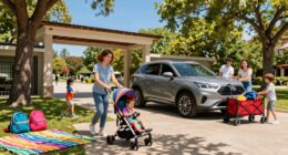 family travel with wagons
