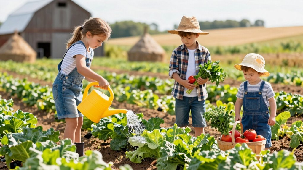 farm chores teach safety responsibility