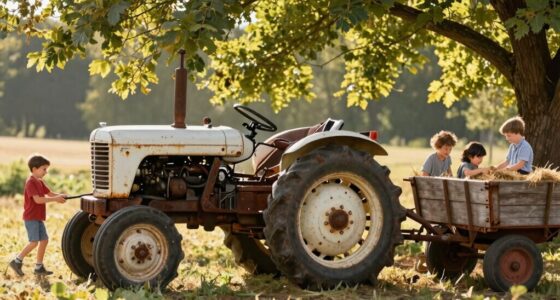 farm equipment storytelling charm