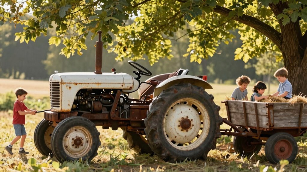 farm equipment storytelling charm