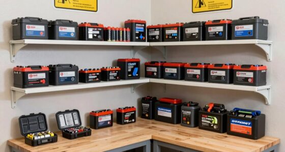 garage battery safety tips