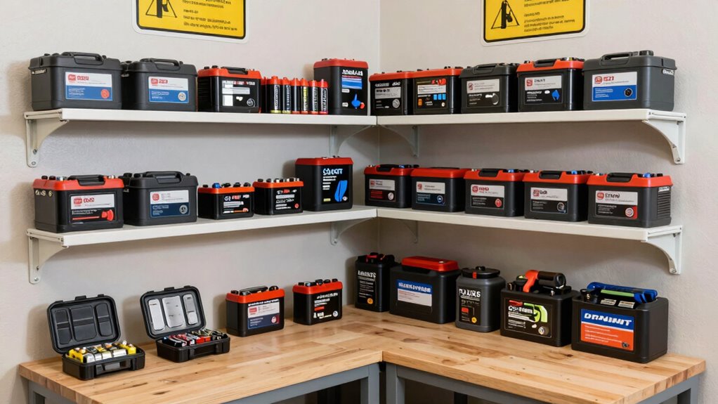 garage battery safety tips