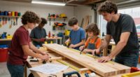 garage engineering family challenge