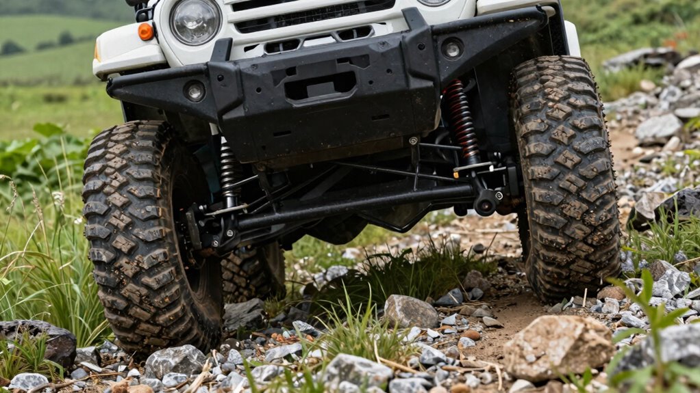 ground clearance enhances off road stability