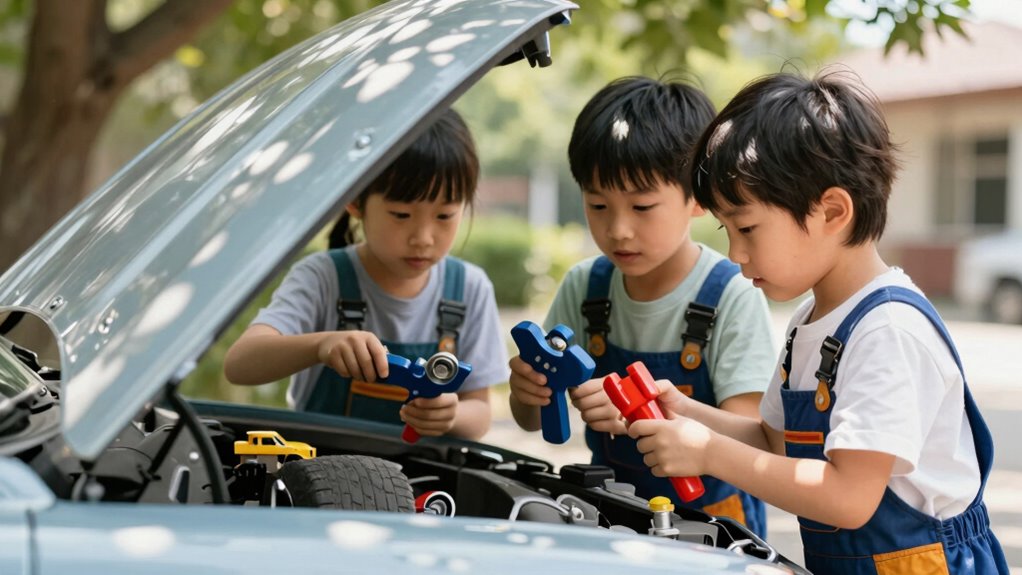 imaginative vehicle role play