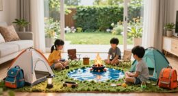 indoor and outdoor camping convoy