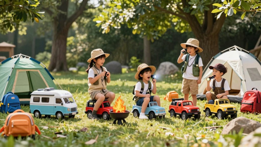 indoor camping adventure play