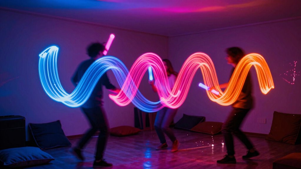 indoor glow in the dark adventure