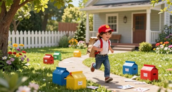 interactive house mail game