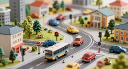 interactive toy city setup