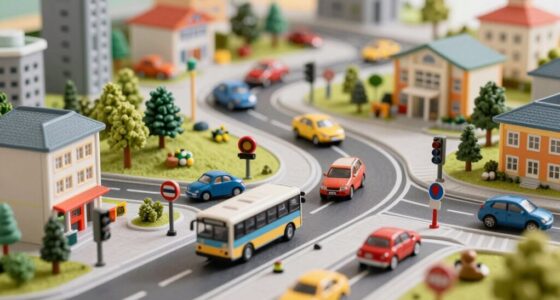 interactive toy city setup