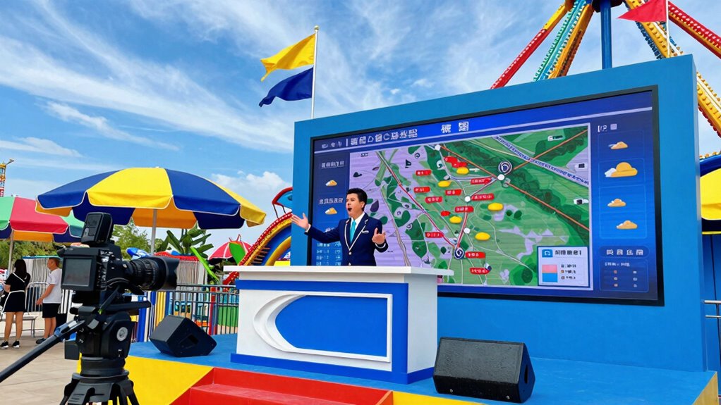 interactive weather reporting adventure